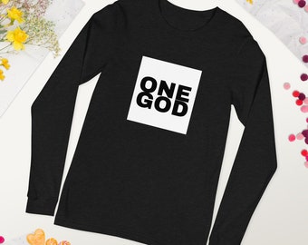 One God shirt, religious tshirts, tee for church, positive quotes, gift for pastor, christmas gift idea, bible lovers, God is dope, Jesus