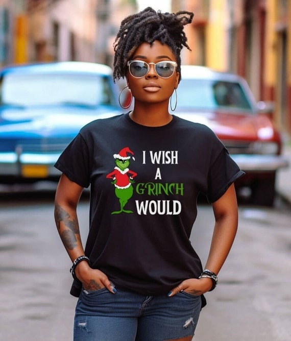 Grinch t shirts funny on sale