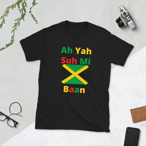 Jamaica tshirt, carribean tee, island clothing, Jamaican flag, gift idea for islander, country of birth tshirt, Christmas gift idea