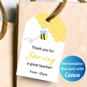 Bearbeitbare Geschenkanhänger zur Wertschätzung von Lehrern zum Ausdrucken, Geschenkanhänger für großartige Grundschul-, Grundschul-, Sonntagsschullehrer.
