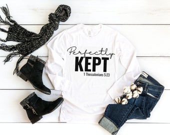 Perfectly Kept SVG | Bible Verse | Thessalonians | Christian Quote | Religious Apparel | SVG Cut Files | Instant Download