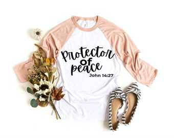 Protector of Peace SVG | Bible Verse | John | Christian Quote | Religious Apparel | SVG Cut Files | Instant Download