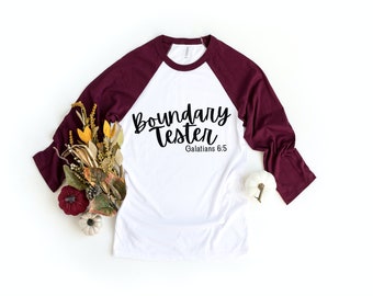 Boundary Tester SVG | Bible Verse | Galatians | Christian Quote | Religious Apparel | SVG Cut Files | Instant Download