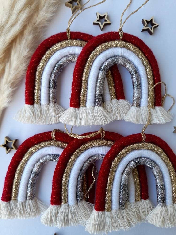 Rainbow Arc en Ciel Macramé - Décoration