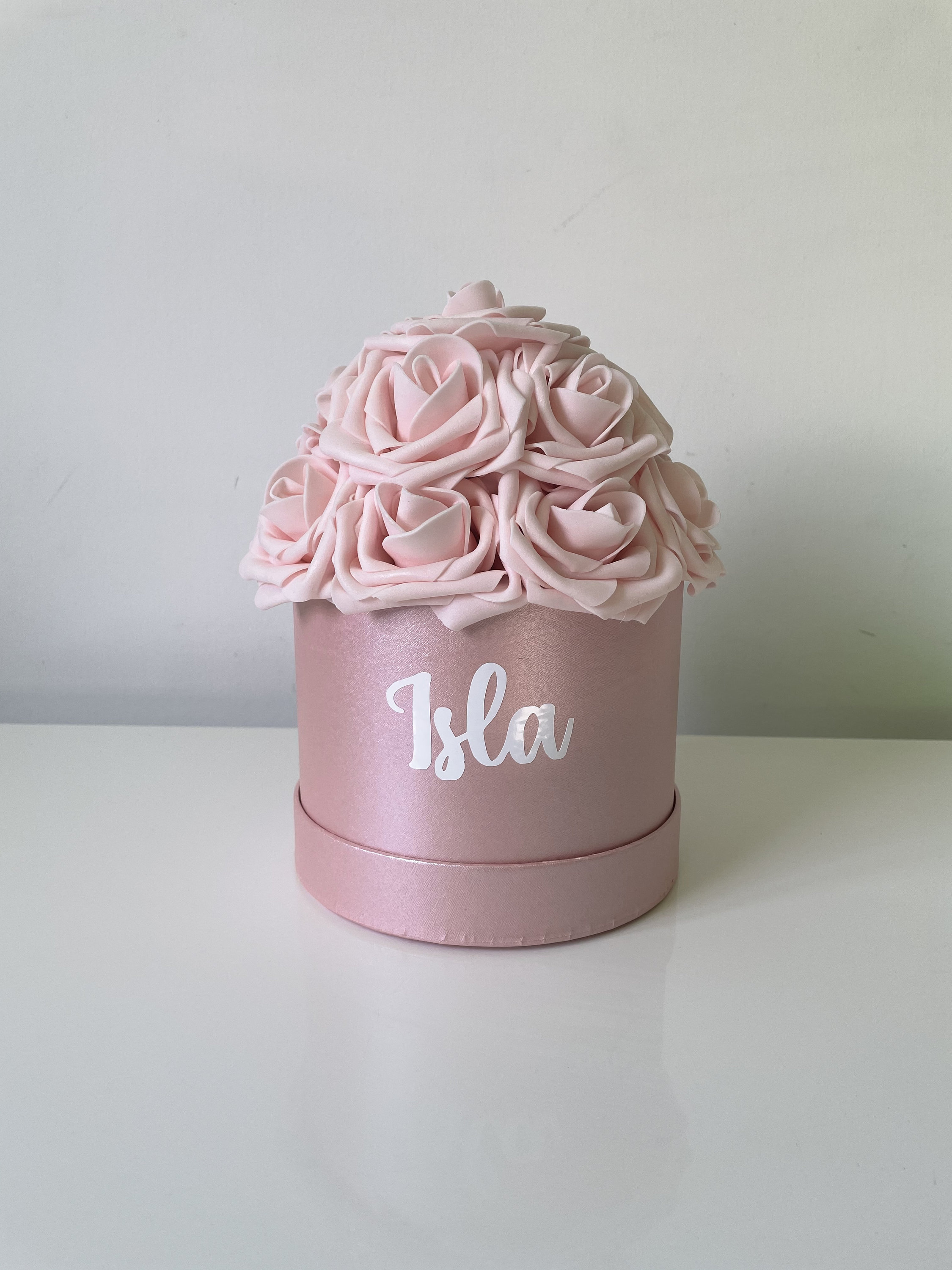 Personalised hand made flower box Etsy