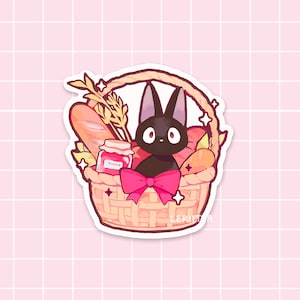 Jiji Bread Basket Vinyl Sticker