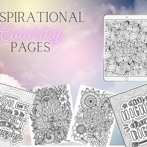 Coloring Book Pages/Digital/Instant Download/ 80 pages/ Adult coloring book/ pdf/ printable/  Coloring book
