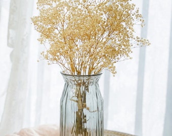 Preserved Baby’s Breath, Gypsophila Preserved off-white/pink/yellow/ purple/blue color,DIY Flower Arrangements