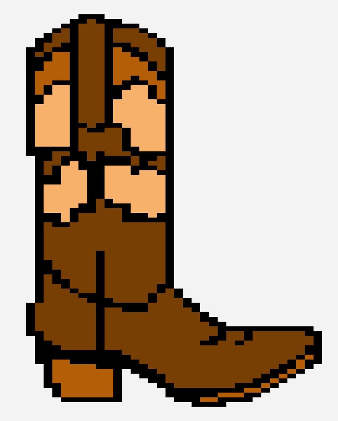Western Cowboy Boot Digital Pattern - Chunky Hand Knit Blanket - Etsy