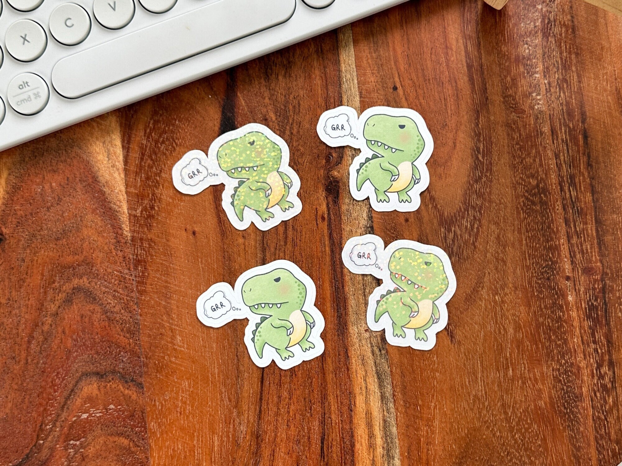 Rad Rax Dinosaur Sticker T-REX Dinosaur Sticker - Etsy