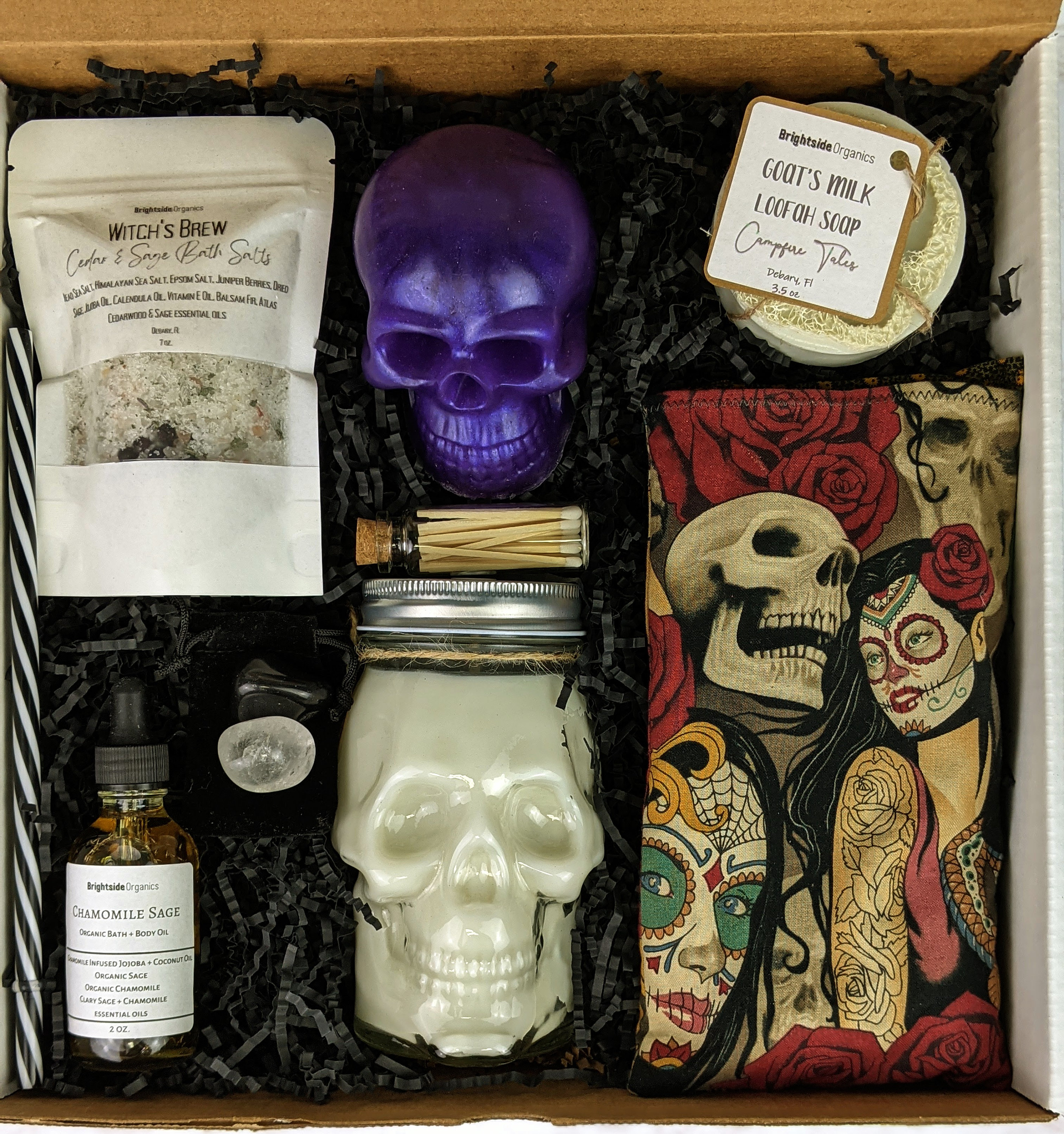 Gothic Spa Gift | Halloween Lovers Gift | Gothic Gift | Green