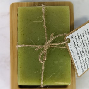 Handcrafted Hemp Soap Moisturizing Organic Soap Natural Vegan Hemp Soap Organic Hemp Soap Gift for her Bild 9