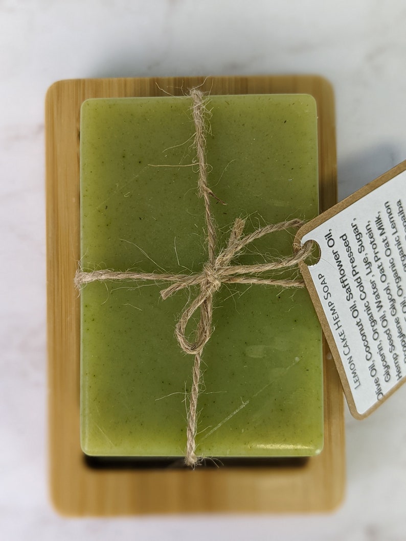 Handcrafted Hemp Soap Moisturizing Organic Soap Natural Vegan Hemp Soap Organic Hemp Soap Gift for her Bild 9