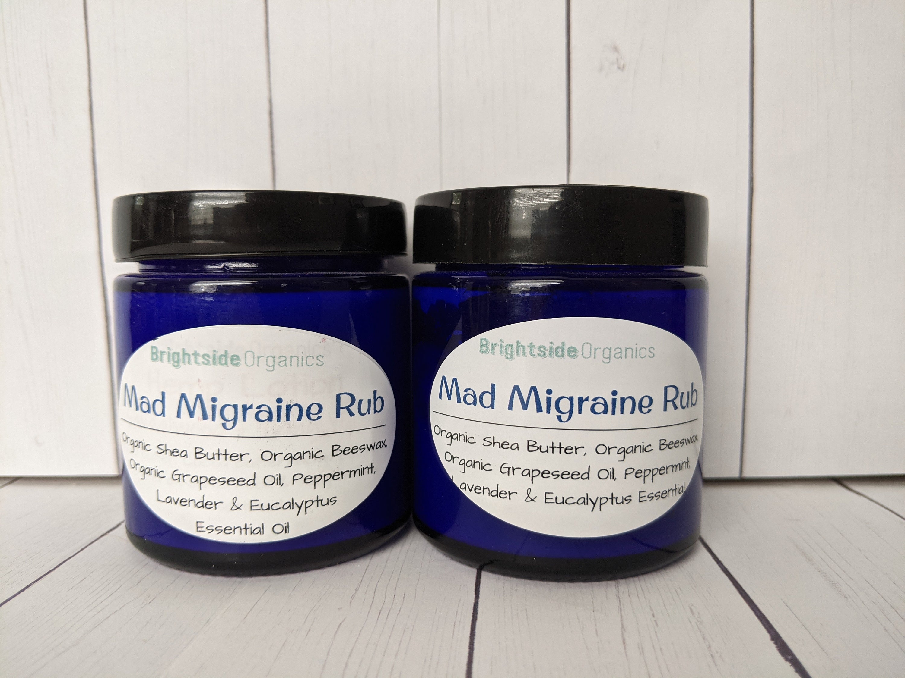 Relieving Migraine Balm Migraine Relief Balm Headache Etsy