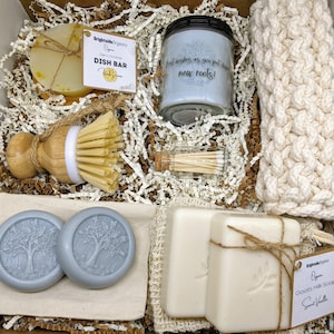 New Home Owner Gift | Eco-friendly Home Gift Box | Hygge Housewarming Gift | Realtor Closing Gift | Mindfulness Gift for home