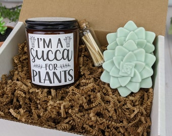 Succulent Gift box| Plant Lover Gift | Plant Lady Gift | Plantaholic Gift | Thank You Gift