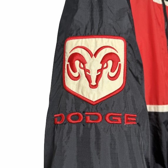 VTG Y2K Dodge Motorsports NASCAR Racing Jacket Mens M… - Gem