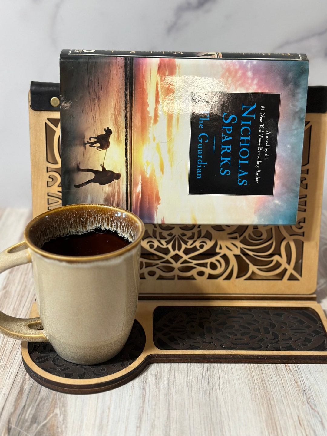 Book Valet, Book Nook, Tablet Holder, iPad Holder, Nightstand Valet