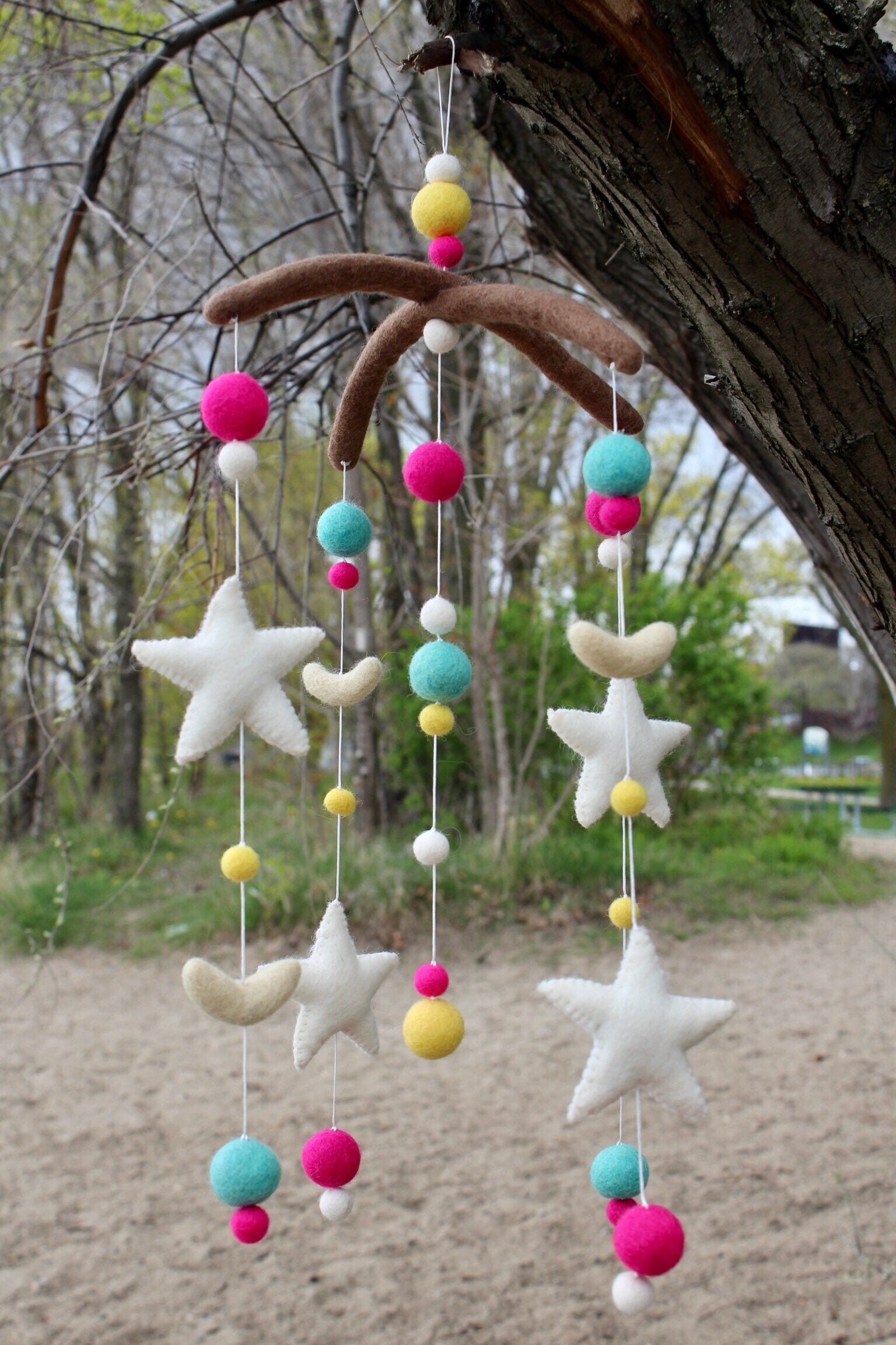 Baby Mobile, Nursery Mobile, Handmade Mobile, Nursery Decor, Baby