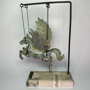 Bronze Pegasus Statue ,animal lover ,Pegasus sculpture ,antique bronze Pegasus statue ,home decoration, Christmas Gift, Collectable Gift