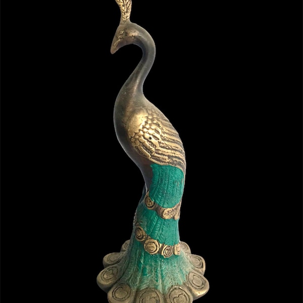 Peacock Figurines Etsy