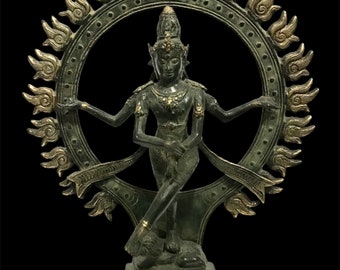 ブロンズシヴァ像、8本の腕を持つシヴァ、シヴァ神像、シヴァナタ