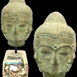 Buddha 8 Faces, Buddha Sculpture, Spiritual Gift, Buddha Figurine, Buddhist Altar, Antique Bronze Buddha Statue, Home Decor,, Christmas Gift