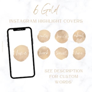 Capas de destaque douradas para Instagram | Capas douradas para IG | Capas douradas para Instagram | Capas de destaque douradas para Instagram | Elegante | Ícones IG dourados