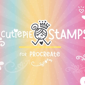 Procreate Brush Stamps - Procreate Doodle Stamps - Procreate Stamp Doodles - Handdrawn Doodle Stamps - Hand Drawn Digital Stamps - Stampsie
