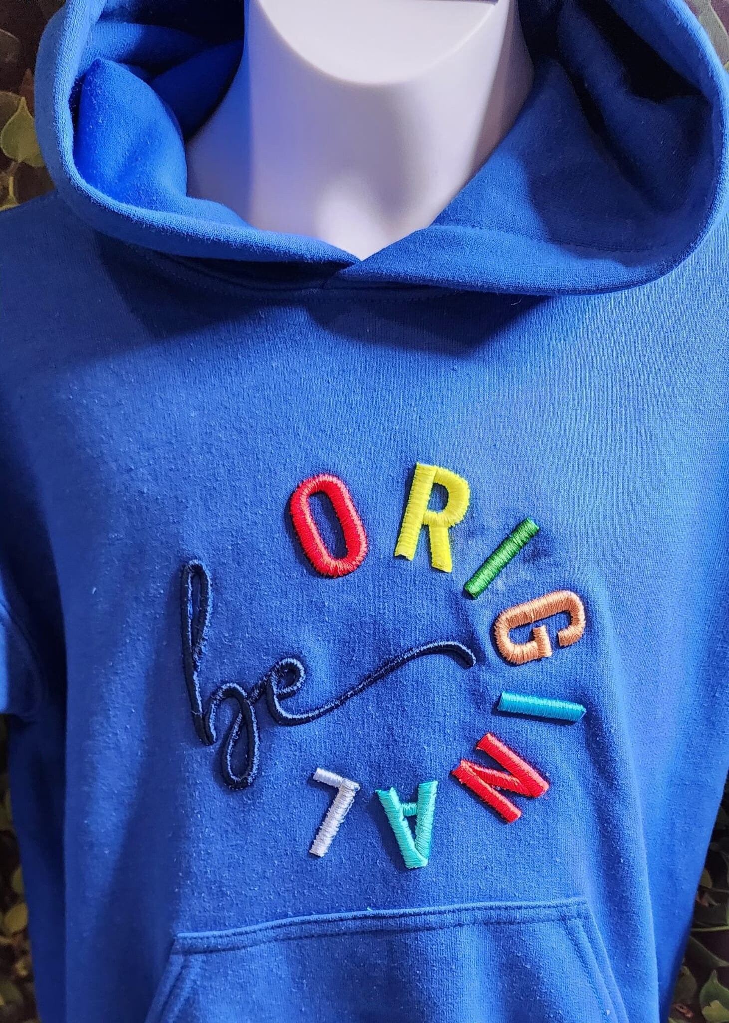 Puff Embroidery Hoodie