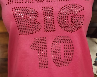 Personalized Rhinestone Birthday T-Shirt | Sparkling Girl Number Tee