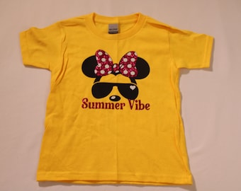 Kid's Summer Vibe Cotton T-Shirt
