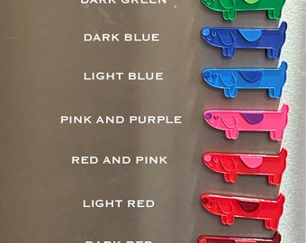 Blu E Longdog magnets, scavenger hunt, toys, games, kids