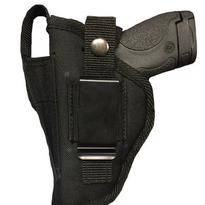 Nylon Gun Holster for Para Ordnance : Convert Black Carry, Carry 9, Carry Gap, PDA, Nite Hawg, Hawg 9, Lite Hawg .45, Warthog, Slim Hawg