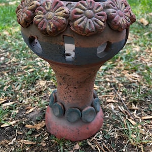 Copal Burner Xochitl Flowers Resin Incense Popoxcomitl Aztec Mayan Anahuaca Mexican Shamanic Incense
