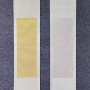 Schlanke vertikale lange Rolle aus leerem Papier für Kalligraphiemalerei, Kunstgegenstände