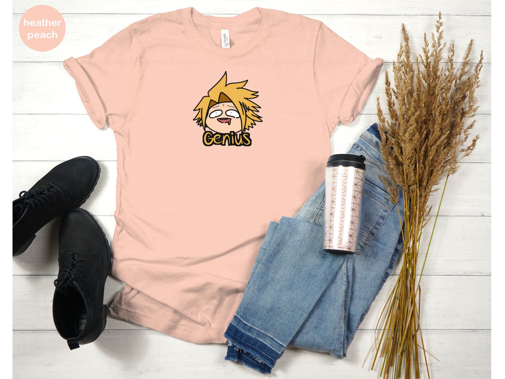 Discover Anime T-shirt, My Hero Academia T-shirt, Denki Genius T-shirt, My Hero Academia Gift, Denki T-shirt, Quirk T-shirt, My Hero Quirk T-shirt