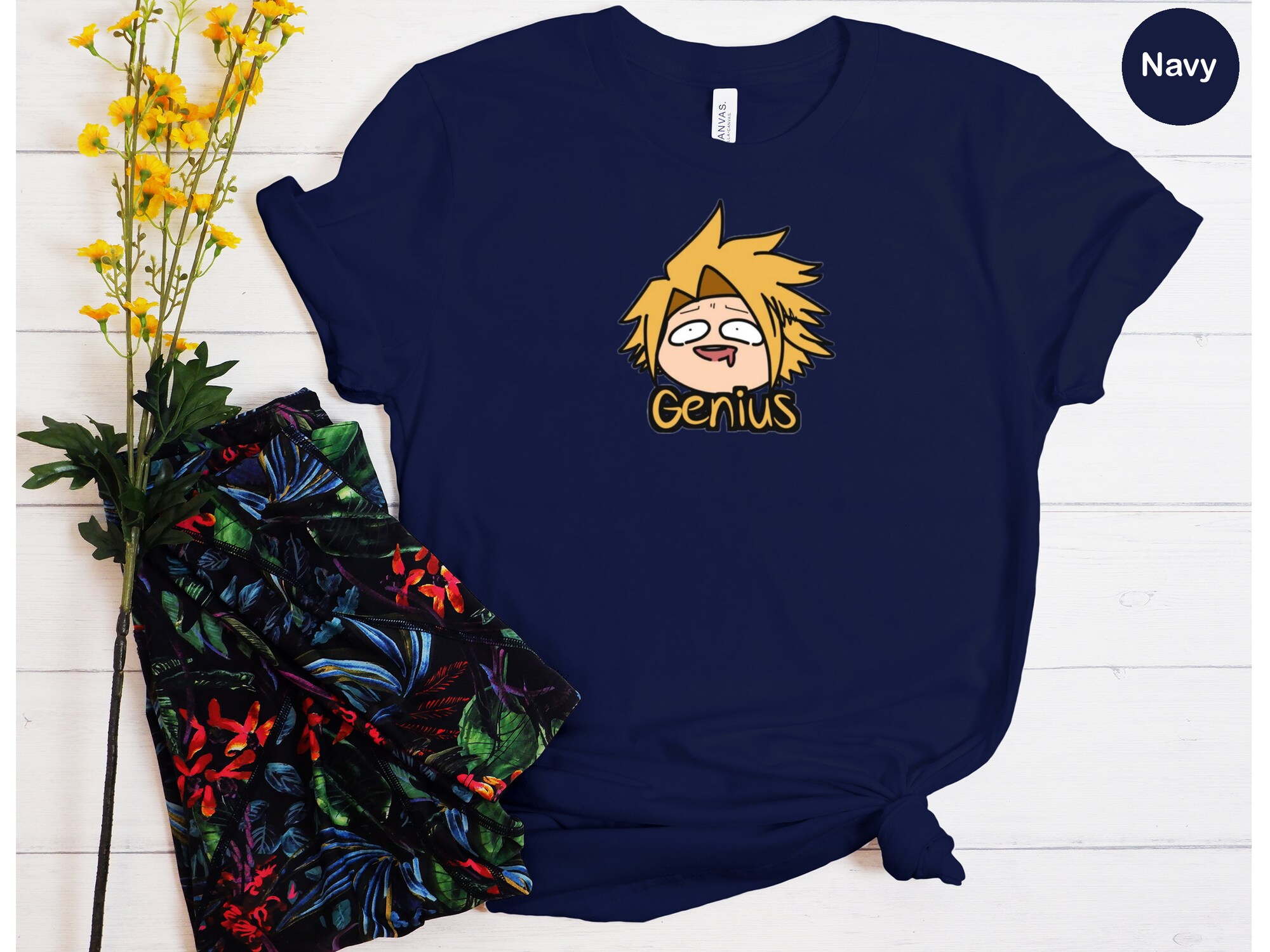 Discover Anime T-shirt, My Hero Academia T-shirt, Denki Genius T-shirt, My Hero Academia Gift, Denki T-shirt, Quirk T-shirt, My Hero Quirk T-shirt