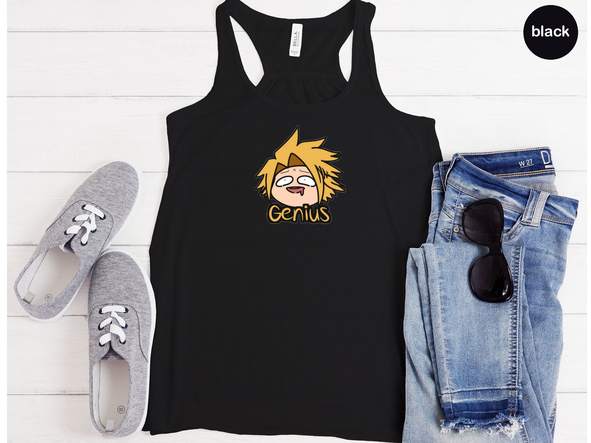 Discover Anime T-shirt, My Hero Academia T-shirt, Denki Genius T-shirt, My Hero Academia Gift, Denki T-shirt, Quirk T-shirt, My Hero Quirk T-shirt