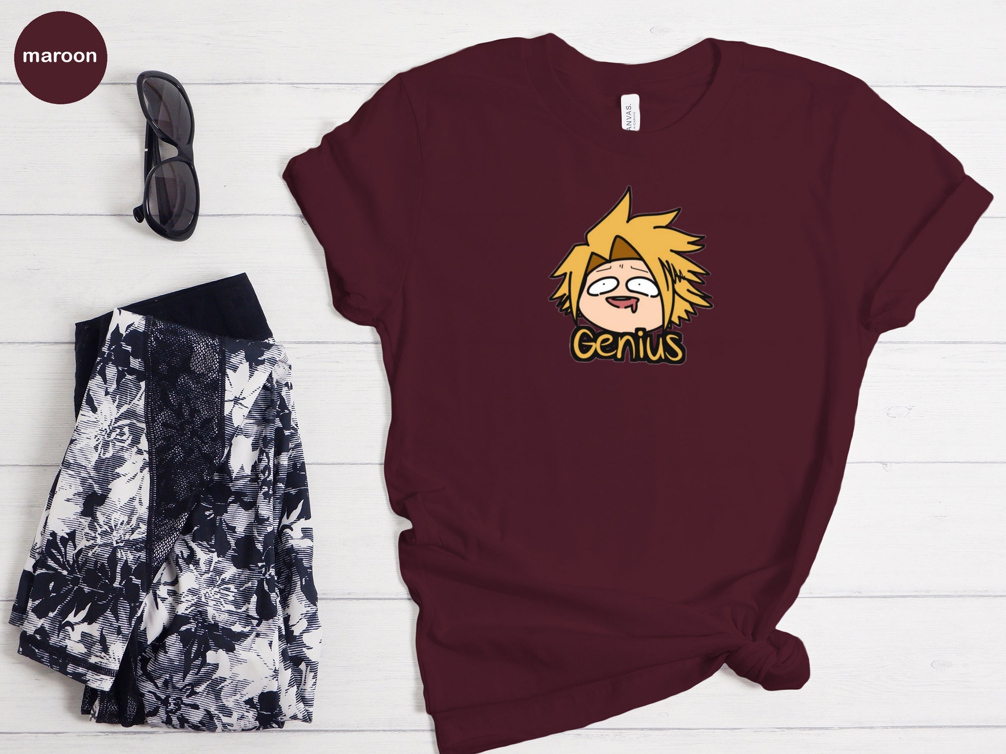 Discover Anime T-shirt, My Hero Academia T-shirt, Denki Genius T-shirt, My Hero Academia Gift, Denki T-shirt, Quirk T-shirt, My Hero Quirk T-shirt