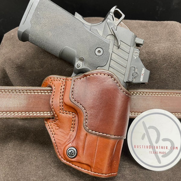 Raptor Holster RH/LH for Springfield 1911 DS Prodigy 4.25 9mm with Red Dot Optics *Made to Order*