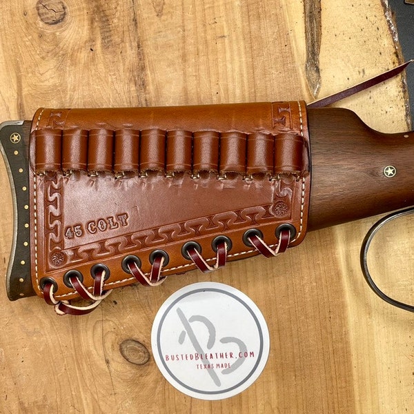 Leather Wrap Lever Action Rifle Etsy