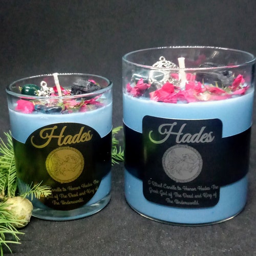 The Greek Chthonic God of the Underworld Hades With With Etsy