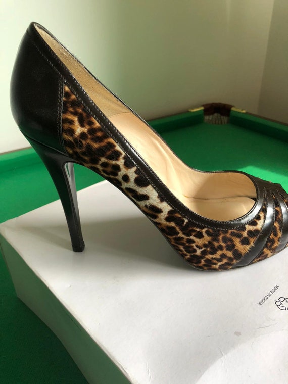 lk bennett leopard shoes