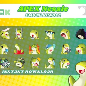 Nessie Emote Mega Bundle for Twitch and Discord