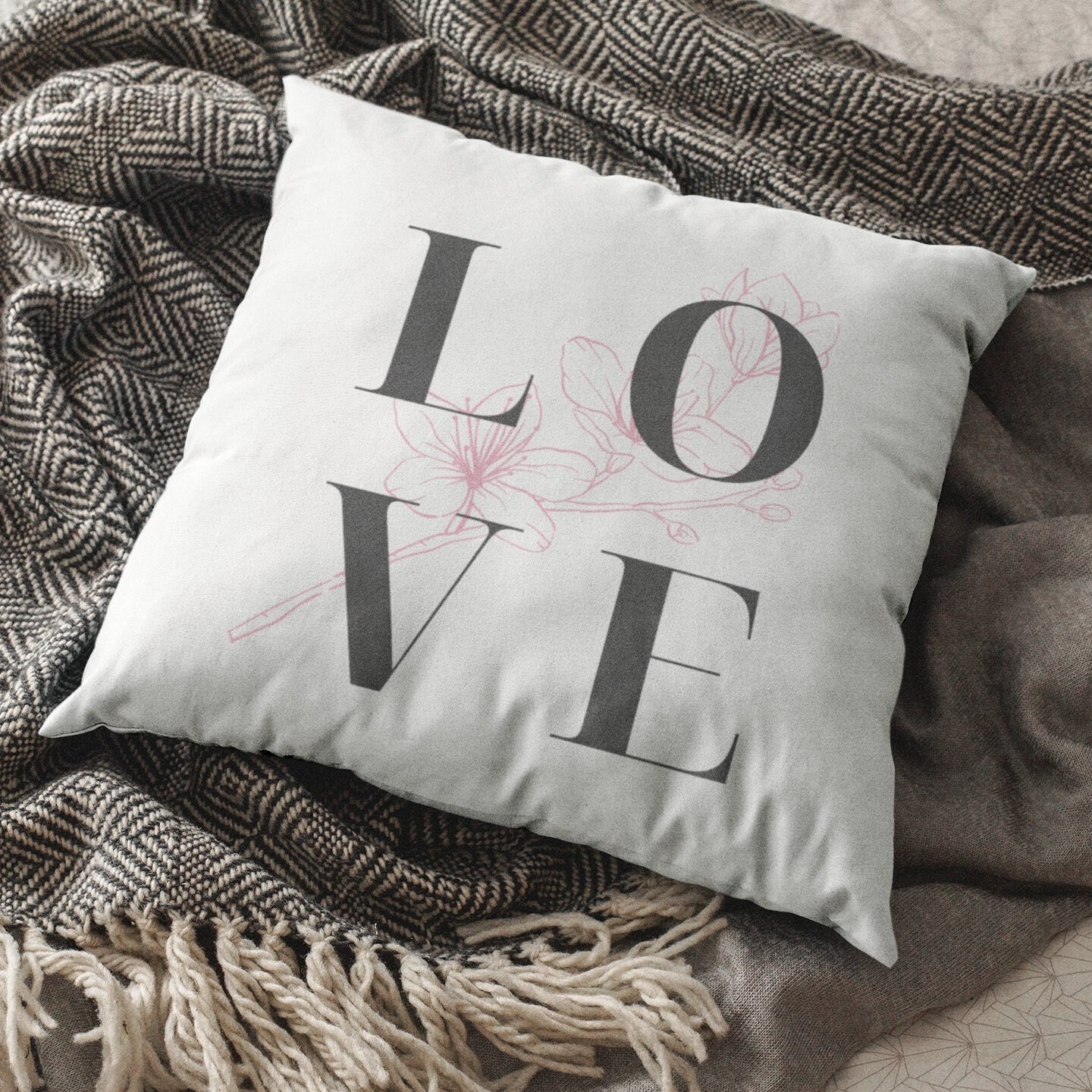 Coussin Déco Love Décoration Maison