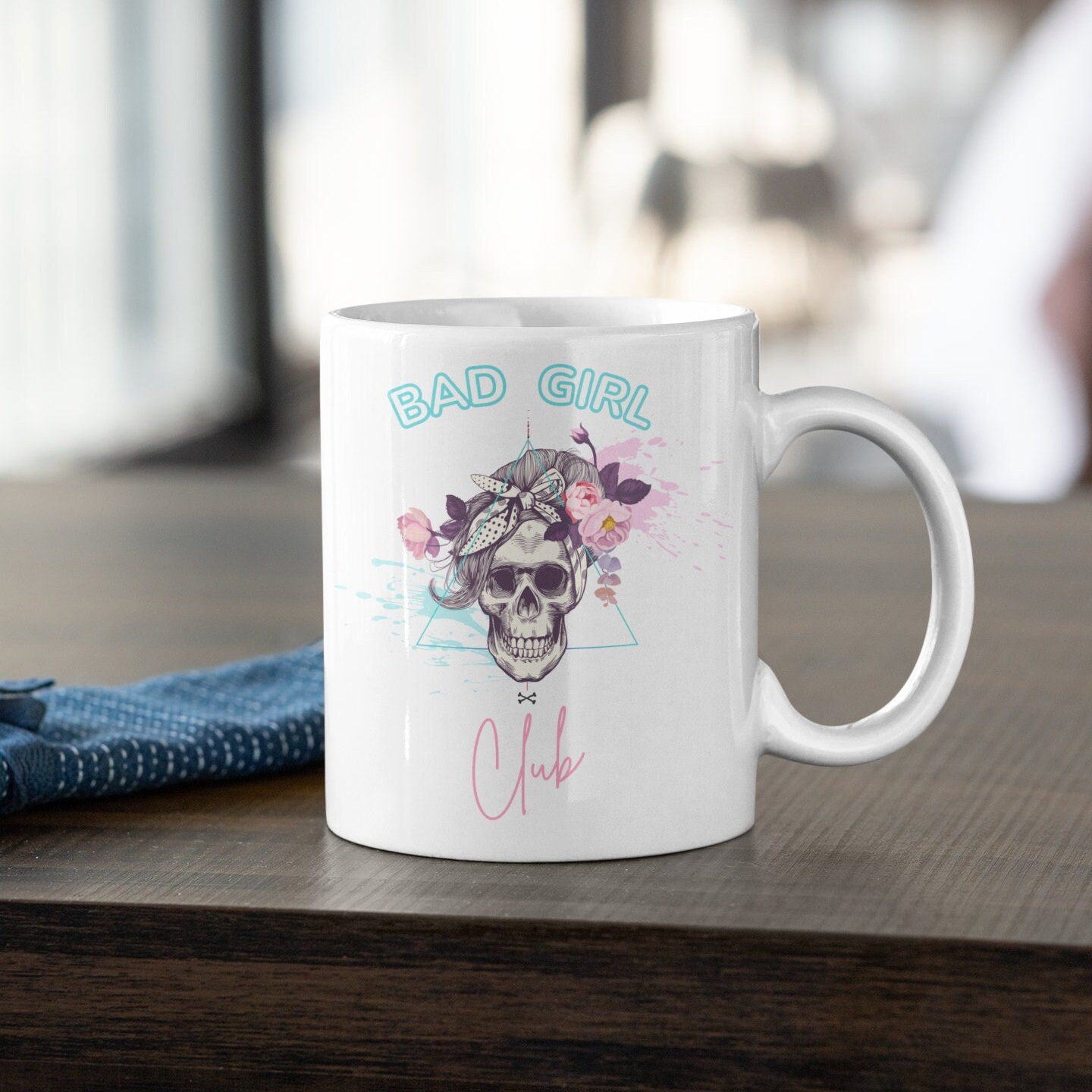 Mug Bad Girl Club - Tasse Café Femme Vilaine Fille