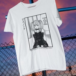misa deathnote shirt