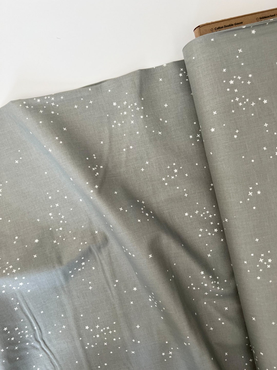 Freckles in Koala Cotton and Steel Basics Half Yard Free Shipping Over