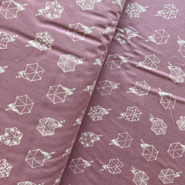 Umbrella Fabric - Cotton + Steel Raindrop from Rashida Coleman Hale | 30% OFF EVERYTHING- 1 Yard Minimum